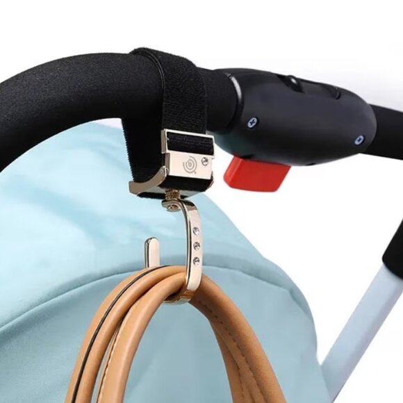 1pc. High Quality Fashionable And Beautiful Zinc Alloy Stroller Hooks - Picture 5 of 9